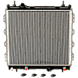 2001-2010 Chrysler PT Cruiser - Radiator, 2.4L Engine, Non-Turbocharged, Aluminum Core, Plastic Tank