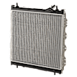 2001-2010 Chrysler PT Cruiser - Radiator, 2.4L Engine, Non-Turbocharged, Aluminum Core, Plastic Tank