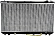 Radiator, 3.0L Engine, Standard Duty Cooling, Aluminum Core, Plastic Tank