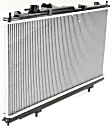 1999-2003 Mitsubishi Galant - Radiator, 2.4L Engine, Automatic or Manual Transmission, Aluminum Core, Plastic Tank