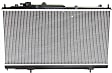 1999-2003 Mitsubishi Galant - Radiator, 2.4L Engine, Automatic or Manual Transmission, Aluminum Core, Plastic Tank