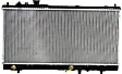 Radiator, 1.6L/1.8L/2.0L Engines, Aluminum Core, Plastic Tank