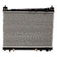 Radiator, 1.5L Engine, Automatic or Manual Transmission, Aluminum Core, Plastic Tank