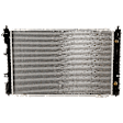 Radiator, 2.0L/2.3L Engines, With Transmission Cooler, Aluminum Core, Plastic Tank
