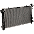 2001-2004 Chrysler Town & Country - Radiator, 3.3L/3.8L Engines, Aluminum Core, Plastic Tank