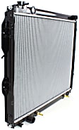Radiator, 3.4L/4.0L Engines, Aluminum Core, Plastic Tank