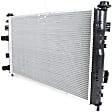 2001-2006 Chrysler Sebring - Radiator, 2.4L/2.7L Engines, Sedan/Convertible, Aluminum Core, Plastic Tank