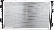 2001-2006 Chrysler Sebring - Radiator, 2.4L/2.7L Engines, Sedan/Convertible, Aluminum Core, Plastic Tank
