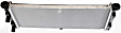 2001-2006 Chrysler Sebring - Radiator, 2.4L/2.7L Engines, Sedan/Convertible, Aluminum Core, Plastic Tank