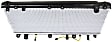 2000-2004 Toyota Avalon - Radiator, 3.0L Engine, Heavy Duty Cooling, 1 in. Core Thickness, Aluminum Core, Plastic Tank