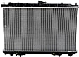 Radiator, 3.0L/3.5L Engines, Aluminum Core, Plastic Tank