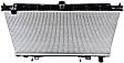 Radiator, 3.0L/3.5L Engines, Aluminum Core, Plastic Tank