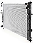 2000 Mazda MPV ES - Radiator, For Models Without Height Control Suspension, 6 Cyl 2.5L