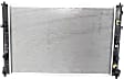 2000 Mazda MPV ES - Radiator, For Models Without Height Control Suspension, 6 Cyl 2.5L