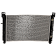 Radiator, 4.8L / 5.3L, 28 in. x 17 in. Core Size, For Models without Tow Package