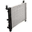 Radiator, 4.8L / 5.3L, 28 in. x 17 in. Core Size, For Models without Tow Package