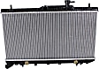 Radiator, 1.5L/1.6L Engines, Automatic Transmission, Aluminum Core, Plastic Tank