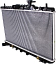 Radiator, 1.5L/1.6L Engines, Automatic Transmission, Aluminum Core, Plastic Tank