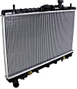 Radiator, 1.5L/1.6L Engines, Automatic Transmission, Aluminum Core, Plastic Tank