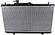 Radiator, 1.5L/1.6L Engines, Automatic Transmission, Aluminum Core, Plastic Tank