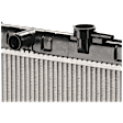2000-2006 Nissan Sentra - Radiator, 1.8L Engine, Base/CA/GXE/S/XE Models, Automatic Transmission, Aluminum Core, Plastic Tank