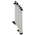 2000-2006 Nissan Sentra - Radiator, 1.8L Engine, Base/CA/GXE/S/XE Models, Automatic Transmission, Aluminum Core, Plastic Tank