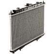 2000-2006 Nissan Sentra - Radiator, 1.8L Engine, Base/CA/GXE/S/XE Models, Automatic Transmission, Aluminum Core, Plastic Tank