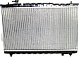 Radiator, 2.4L/2.7L Engines, Standard Duty Cooling, Aluminum Core, Plastic Tank