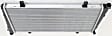 Radiator, 1.9L Engine, Aluminum Core, Plastic Tank