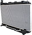 Radiator, 2.0L/2.4L Engines, Aluminum Core, Plastic Tank