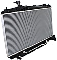 Radiator, 2.0L/2.4L Engines, Aluminum Core, Plastic Tank