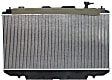 Radiator, 2.0L/2.4L Engines, Aluminum Core, Plastic Tank