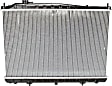 Radiator, 3.3L Engine, Supercharged, Aluminum Core, Plastic Tank
