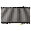 Radiator, 2.4L/3.0L Engines, 2-Door Coupe, Aluminum Core, Plastic Tank
