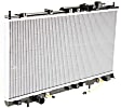 Radiator, 2.4L/3.0L Engines, 2-Door Coupe, Aluminum Core, Plastic Tank
