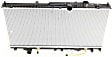 Radiator, 2.4L/3.0L Engines, 2-Door Coupe, Aluminum Core, Plastic Tank