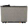 Radiator, 4.3L Engine, Standard Duty Cooling, Aluminum Core, Plastic Tank