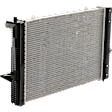 Radiator, 2.3L/2.4L Engines, Automatic Transmission, Aluminum Core, Plastic Tank