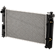 Radiator, 1.8L Engine, Automatic or Manual Transmission, Aluminum Core, Plastic Tank