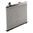 2002-2006 Toyota Camry - Radiator, 2.4L Engine, Standard Duty Cooling, Aluminum Core, Plastic Tank