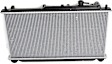 Radiator, 1.8L Engine, Automatic or Manual Transmission, Aluminum Core, Plastic Tank