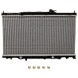Radiator, 2.4L Engine, Aluminum Core, Plastic Tank