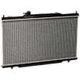 Radiator, 2.4L Engine, Aluminum Core, Plastic Tank