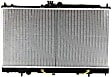 Radiator, 2.0L Engine, Non-Turbocharged, Automatic or Manual Transmission, Aluminum Core, Plastic Tank