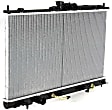 Radiator, 2.0L Engine, Non-Turbocharged, Automatic or Manual Transmission, Aluminum Core, Plastic Tank