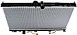 Radiator, 2.0L Engine, Non-Turbocharged, Automatic or Manual Transmission, Aluminum Core, Plastic Tank