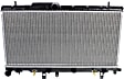 Radiator, 2.0L Engine, WRX Model, Turbocharged, Automatic or Manual Transmission, Aluminum Core, Plastic Tank