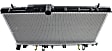 Radiator, 2.0L Engine, WRX Model, Turbocharged, Automatic or Manual Transmission, Aluminum Core, Plastic Tank