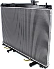 Radiator, 2.4L Engine, Aluminum Core, Plastic Tank