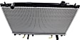 Radiator, 2.4L Engine, Aluminum Core, Plastic Tank